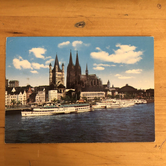 CARTOLINA - KOLN AM RHEIN -  VIAGGIATA