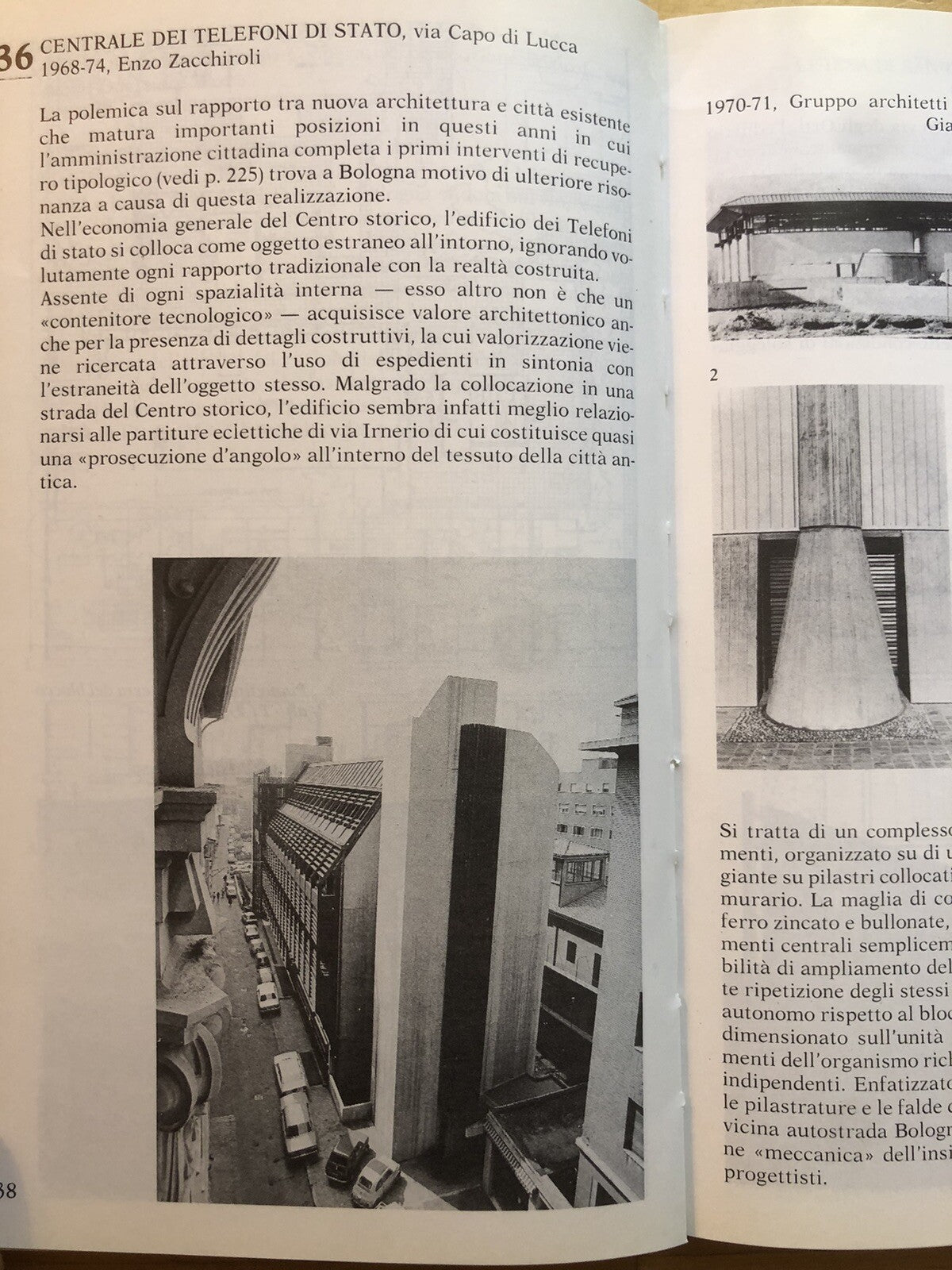 Bologna moderna 1860-1980 G. Bernabei G. Gresleri, Patron 1984