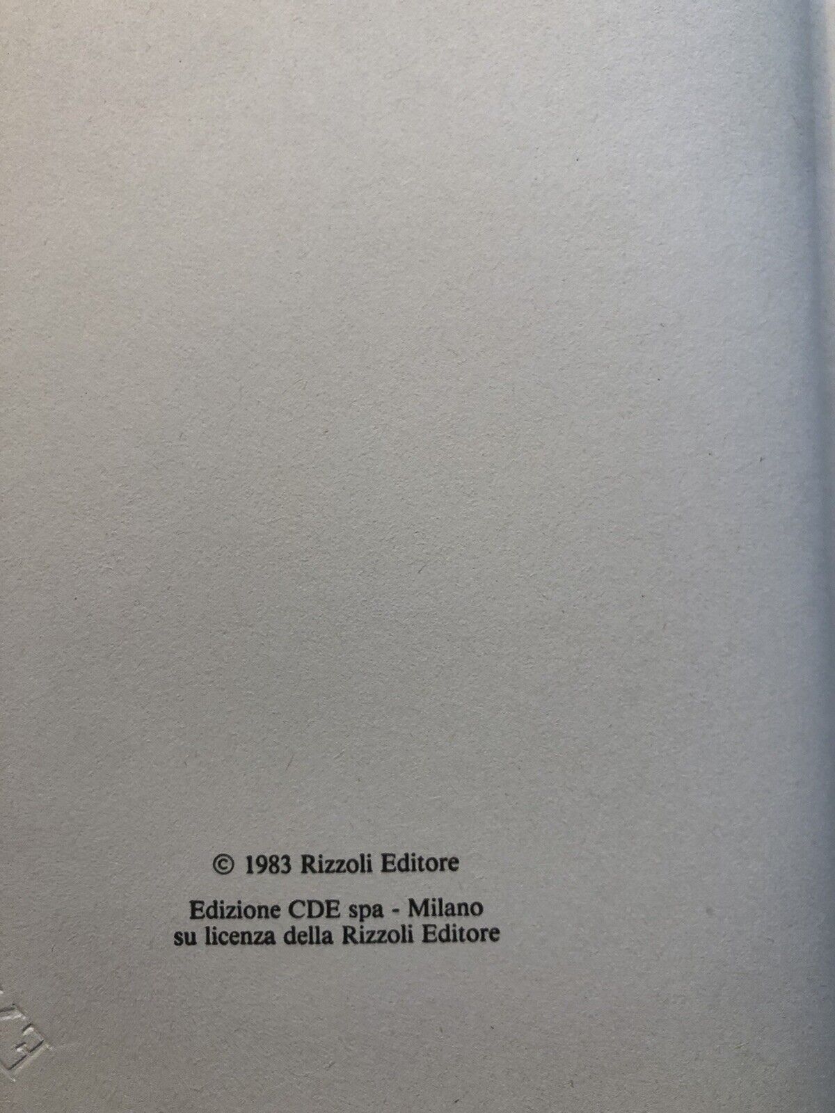 Dante - Cesare Marchi, Cde edizioni 1983