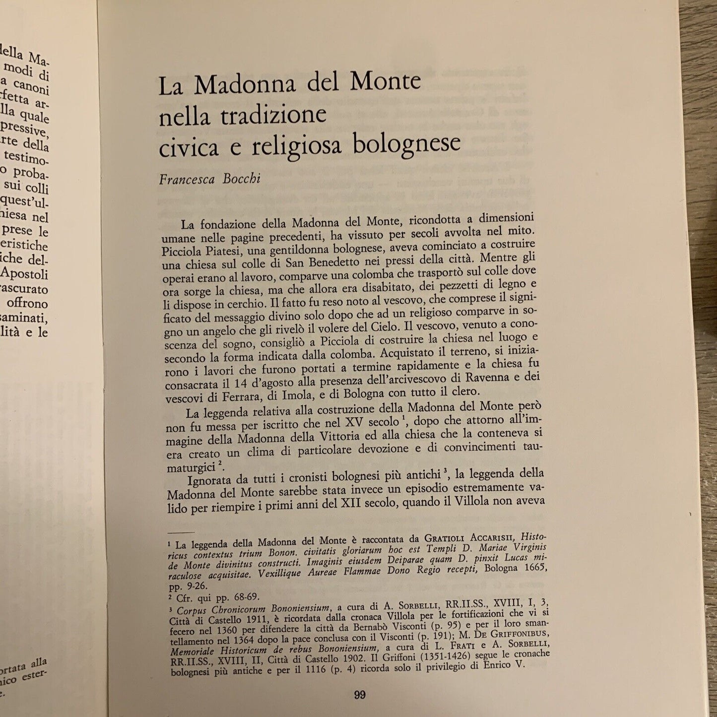 La Madonna del Monte - Arte Romanica a Bologna. Nikolajevié Bergonzoni. ed. Alfa