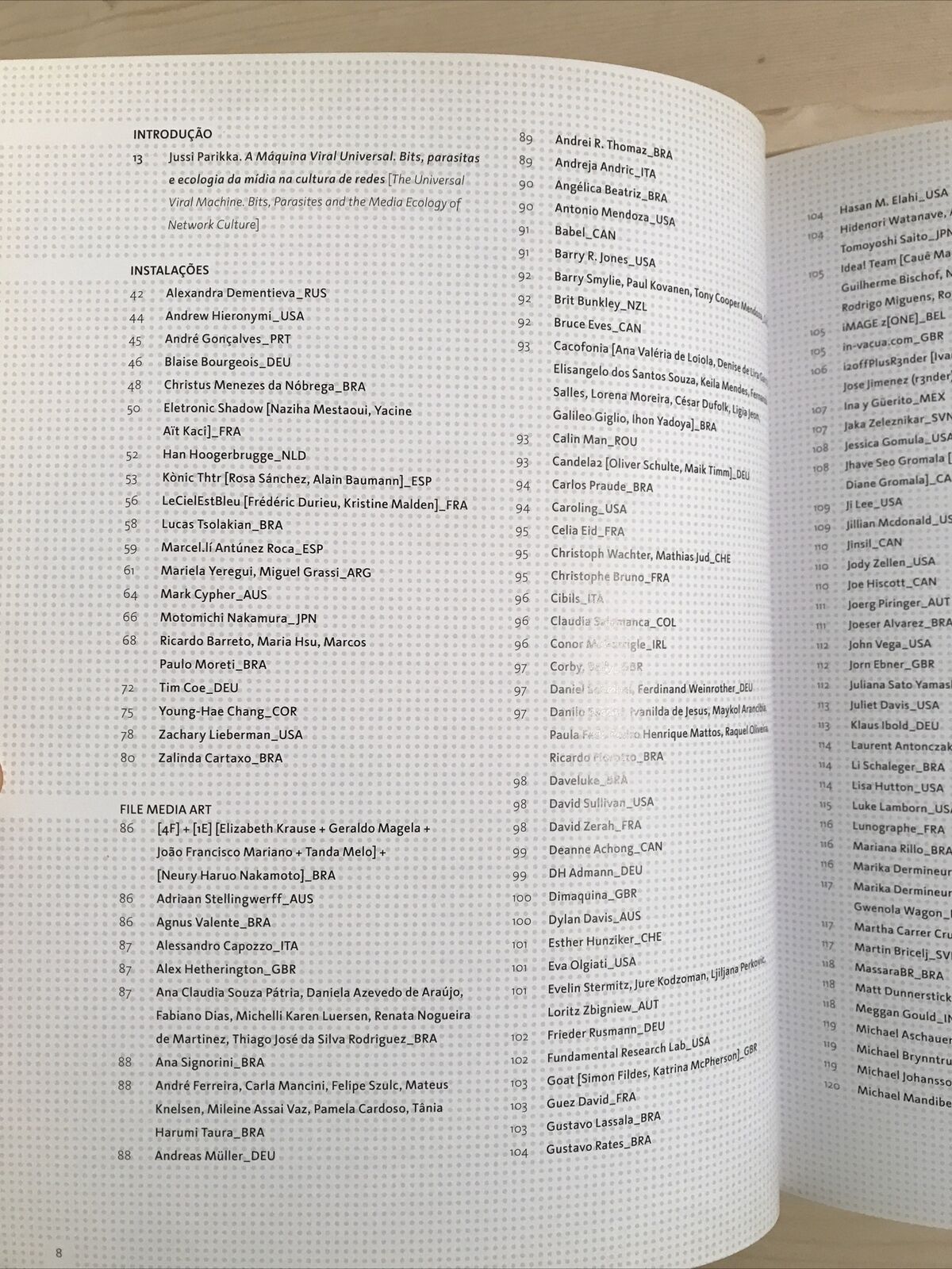Festival linguagem eletrônica - Electronic language international festival 2006