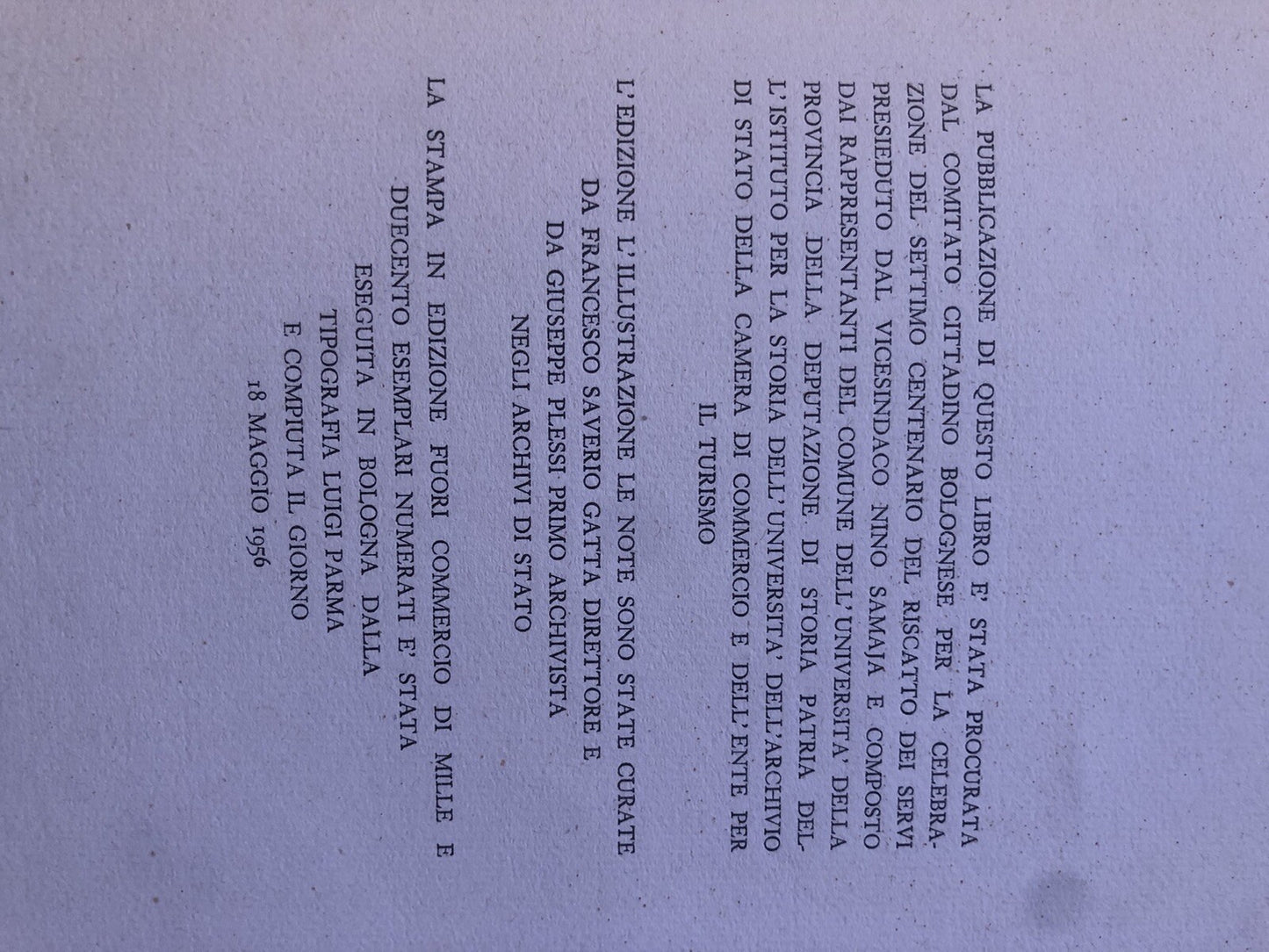 Liber Paradisus con le riformagioni e gli statuti connessi, Luigi Parma 1956