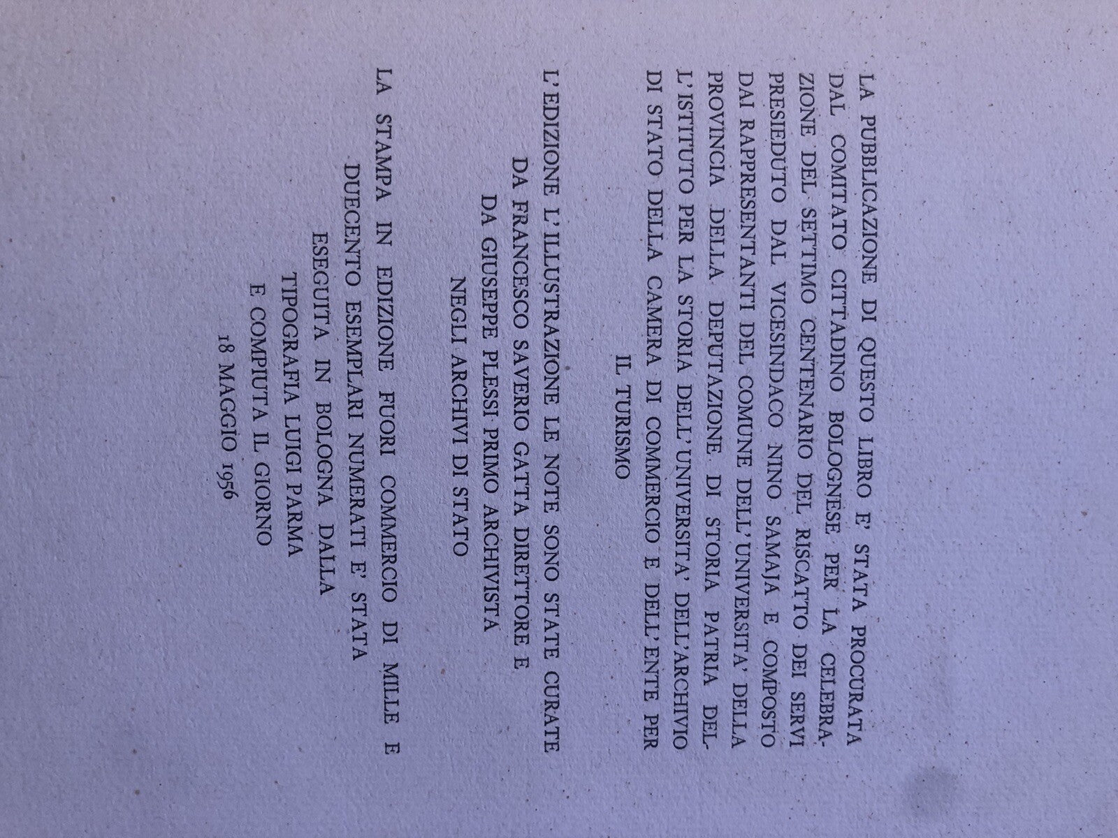 Liber Paradisus con le riformagioni e gli statuti connessi, Luigi Parma 1956