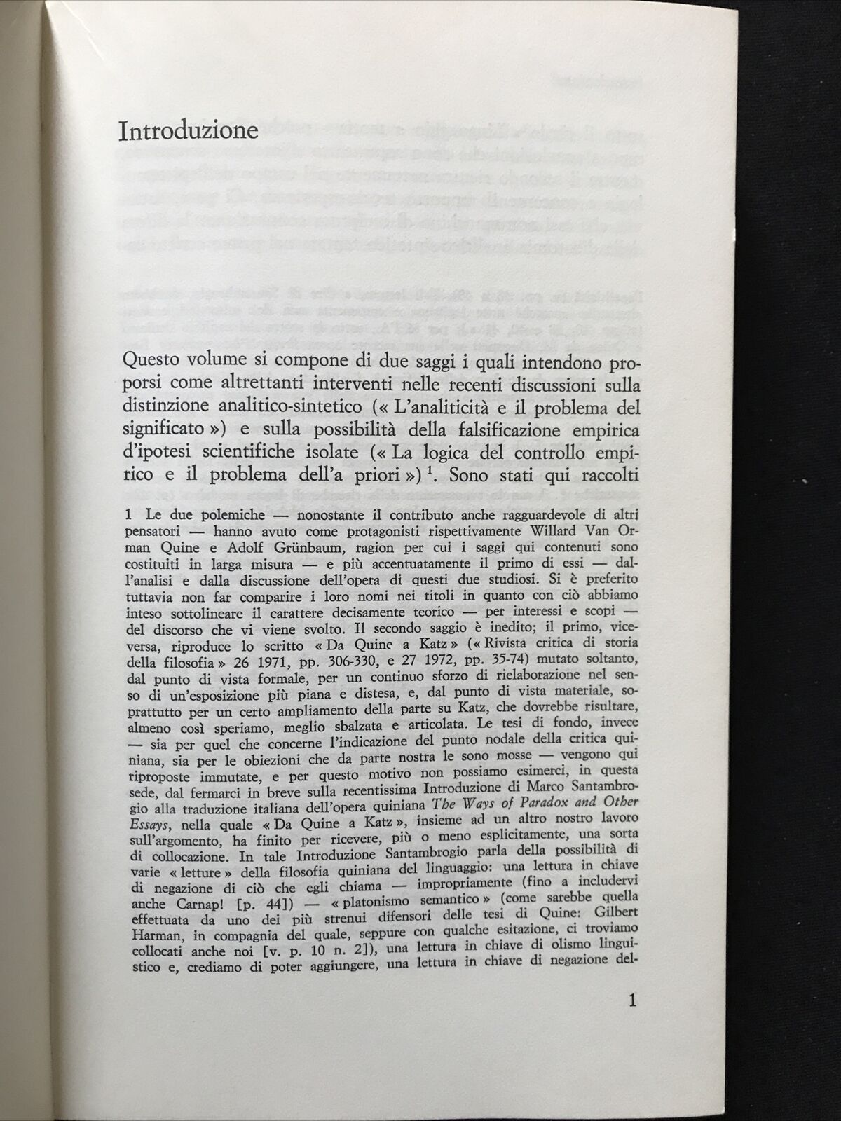 PAOLO PARRINI - Linguaggio e teoria, due saggi di analisi filosofica 1976 #