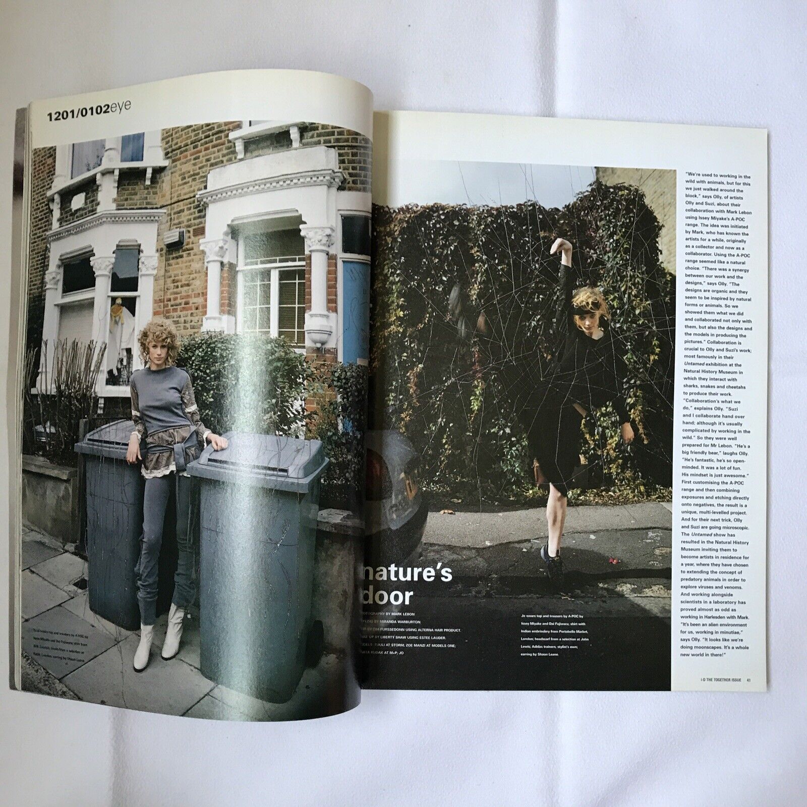 i-D Magazine no. 216 The together issue Ryan Gosling - Liv Tyler, Orlando Bloom