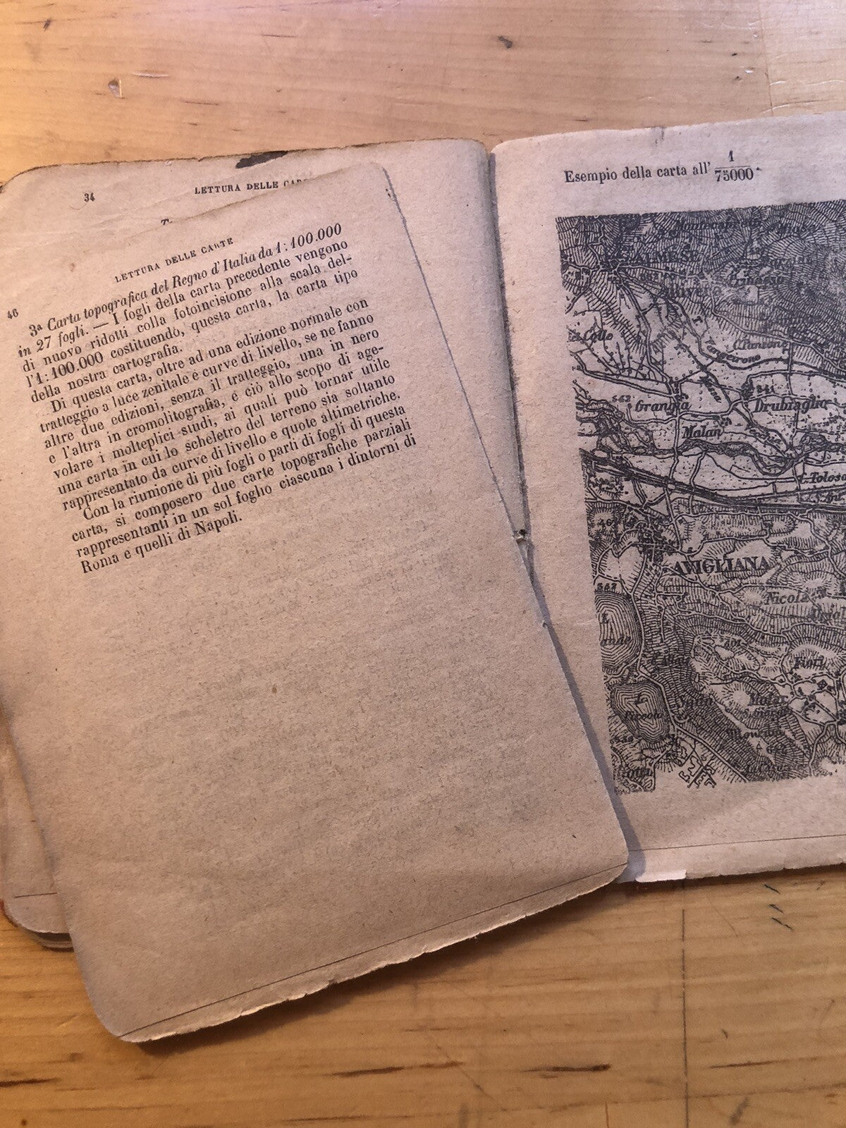 Nozioni di Topografia per i Carabinieri Reali, Ministero della guerra. 1901