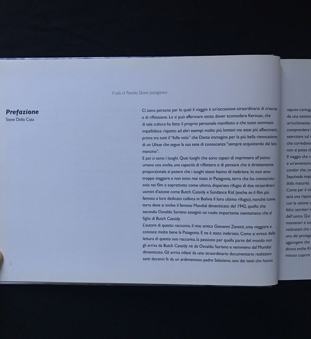 IL VOLO DI PANCHO Diario Patagonico - Giovanni Zanetti - Daniela Piazza editor