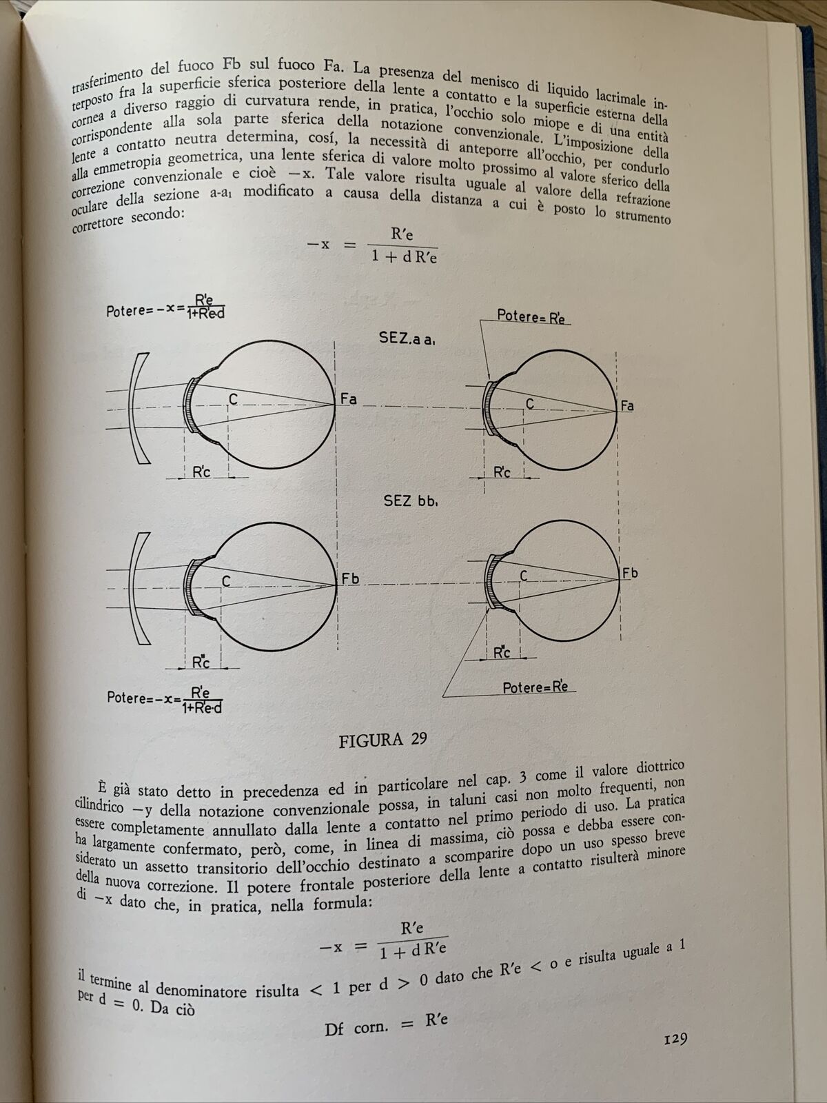 TECNICA E PRATICA DELLE LENTI A CONTATTO - ALDO ZOLDAN, REBELLATO EDITORE 1967 #