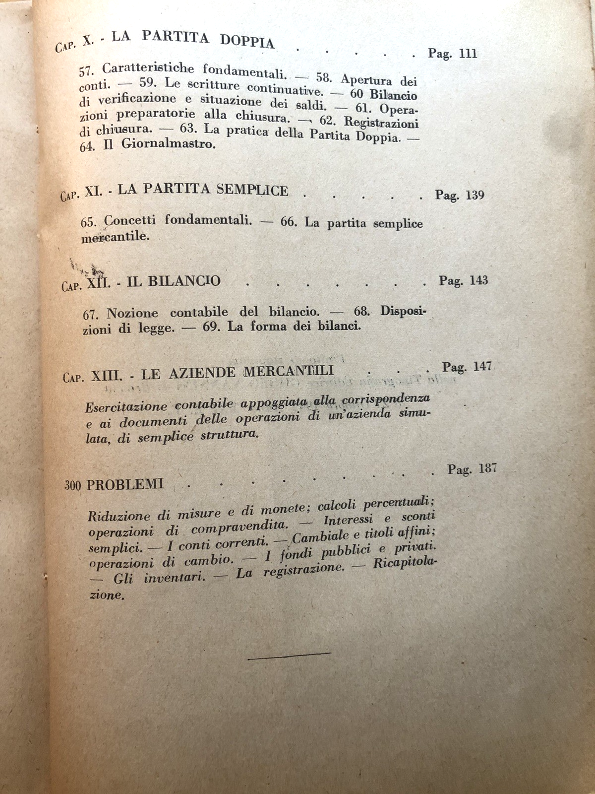 Manuale di contabilità per l'autodidatta - Walter Poli, Ed. Giulio Vannini 1942