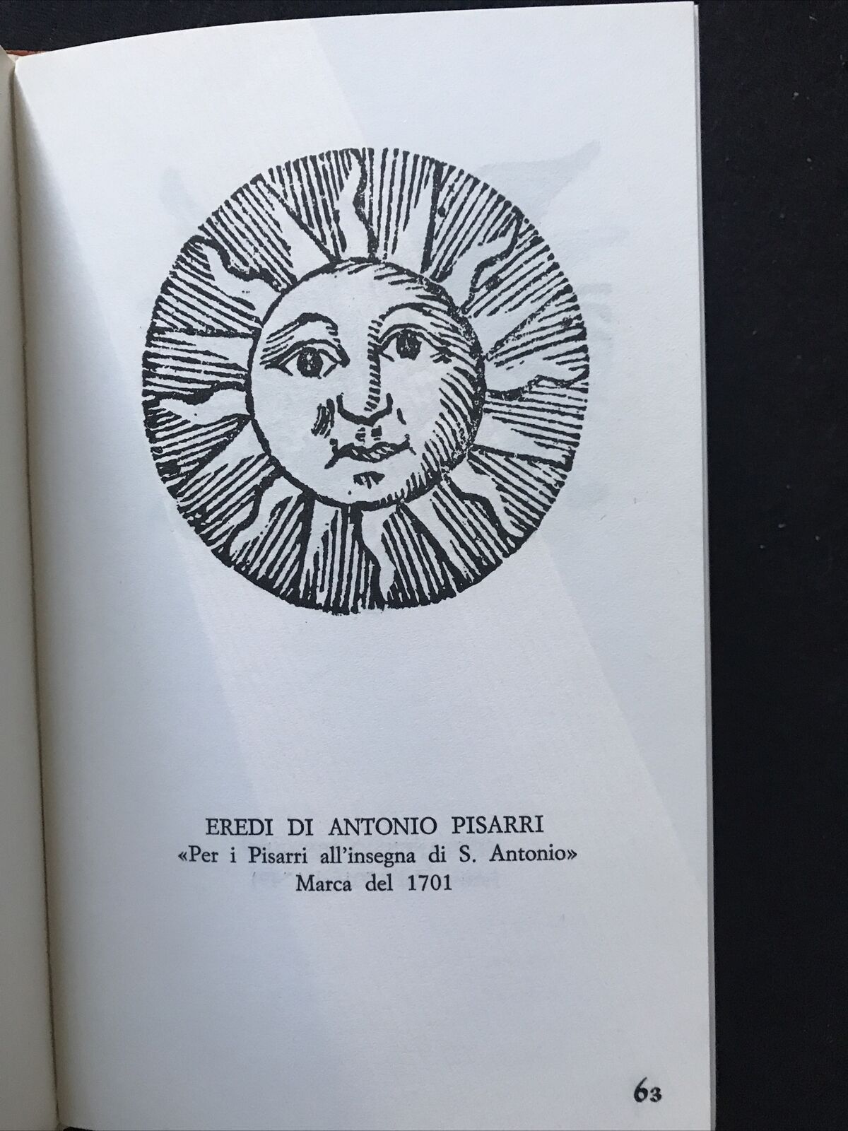 MARCHE DI ANTICHI MAESTRI STAMPATORI DI BOLOGNA, Tamari editori 1970