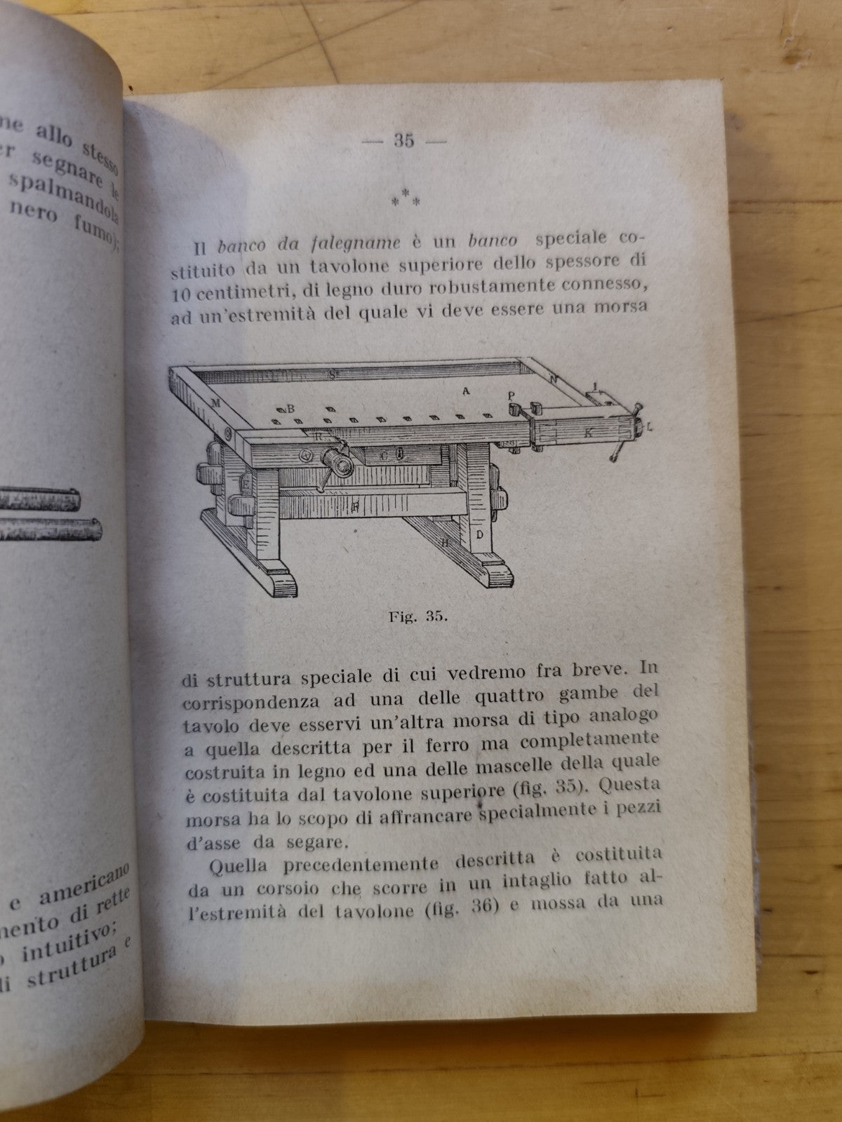 Lavorazione dei legnami, Tecnologia Meccanica, Manuali Hoepli, Arpesani 1927