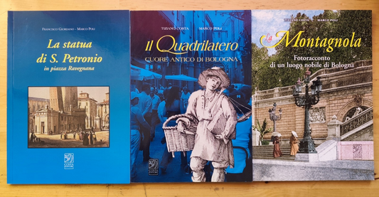 La statua di San Petronio, Il quadrilatero di Bologna, La Montagnola, Costa Poli