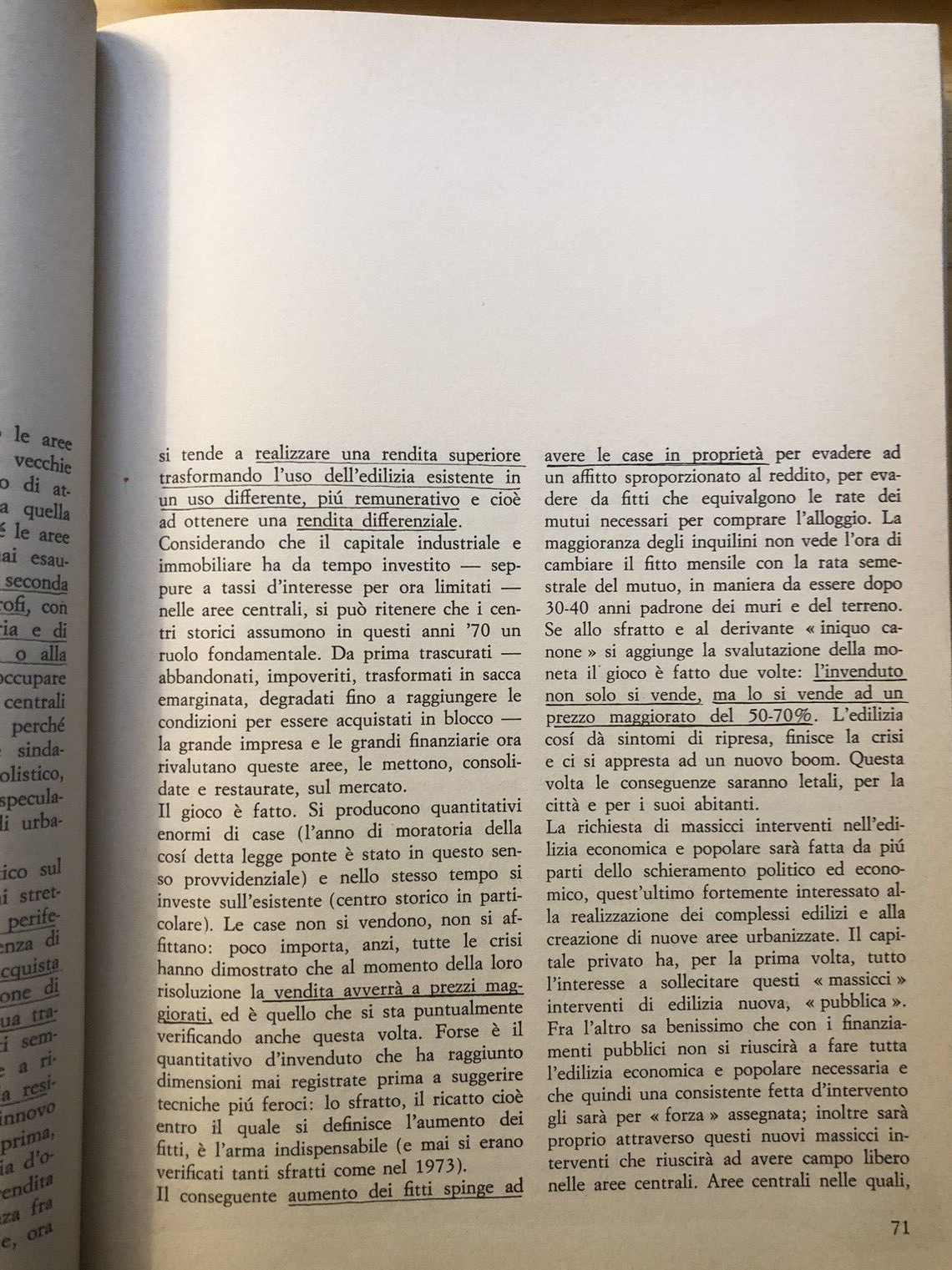 L'intervento pubblico nei centri storici, P.P. Balbo, Zagari, il Mulino 1973