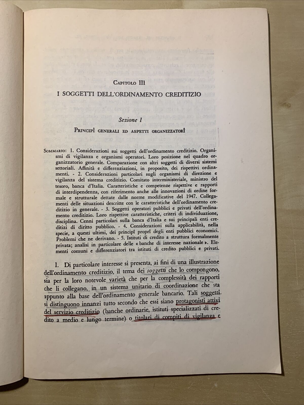 I SOGGETTI DELL'ORDINAMENTO CREDITIZIO, Gustavo Vignocchi - Giuffrè editore 1978