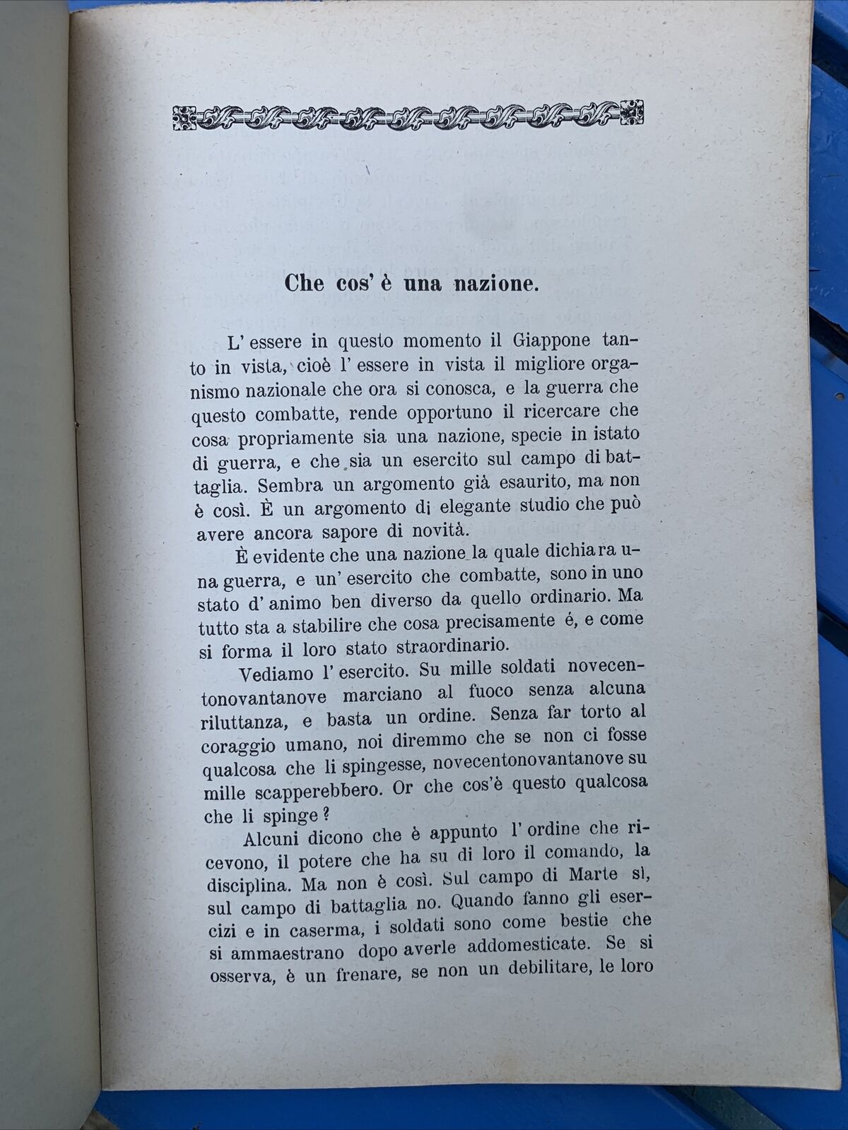 LA VITA NAZIONALE - ENRICO CORRADINI 1907 **RARO autografato dall'autore** #