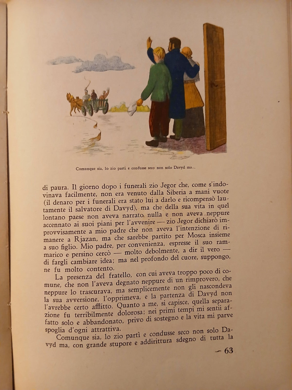 L'orologio - Ivan Turgheniev - Bompiani 1946 illustrato da Gelindo Furlan
