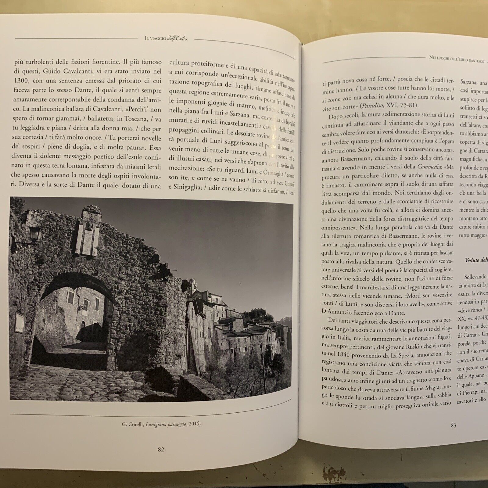 IL VIAGGIO DELL'ESILIO. Itinerari città e paesaggi Danteschi. Attilio Brilli