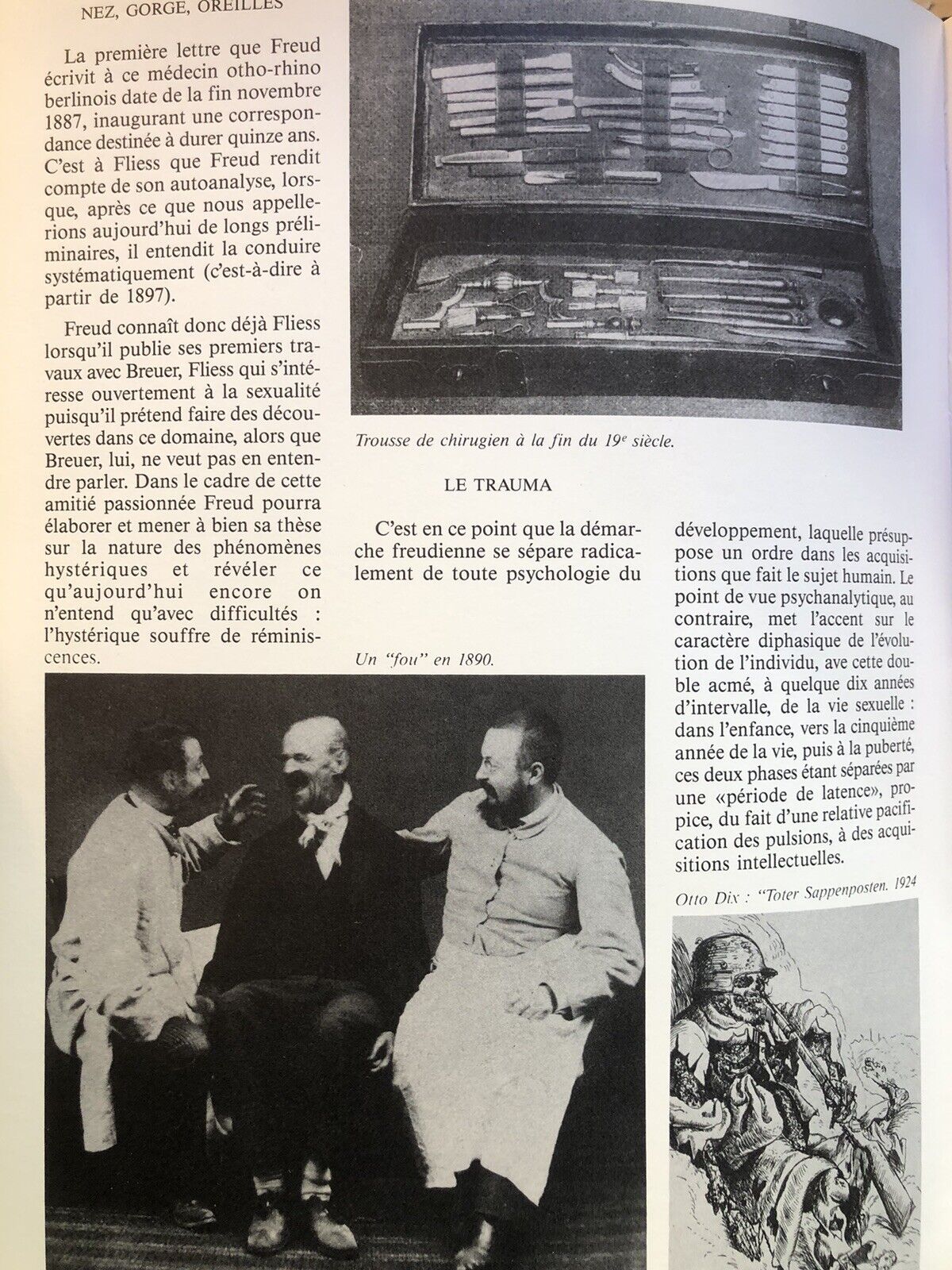 Sigmund Freud sa vie son oeuvre. Nathalie Lambrichs Georges, Frédérich Birr ed.