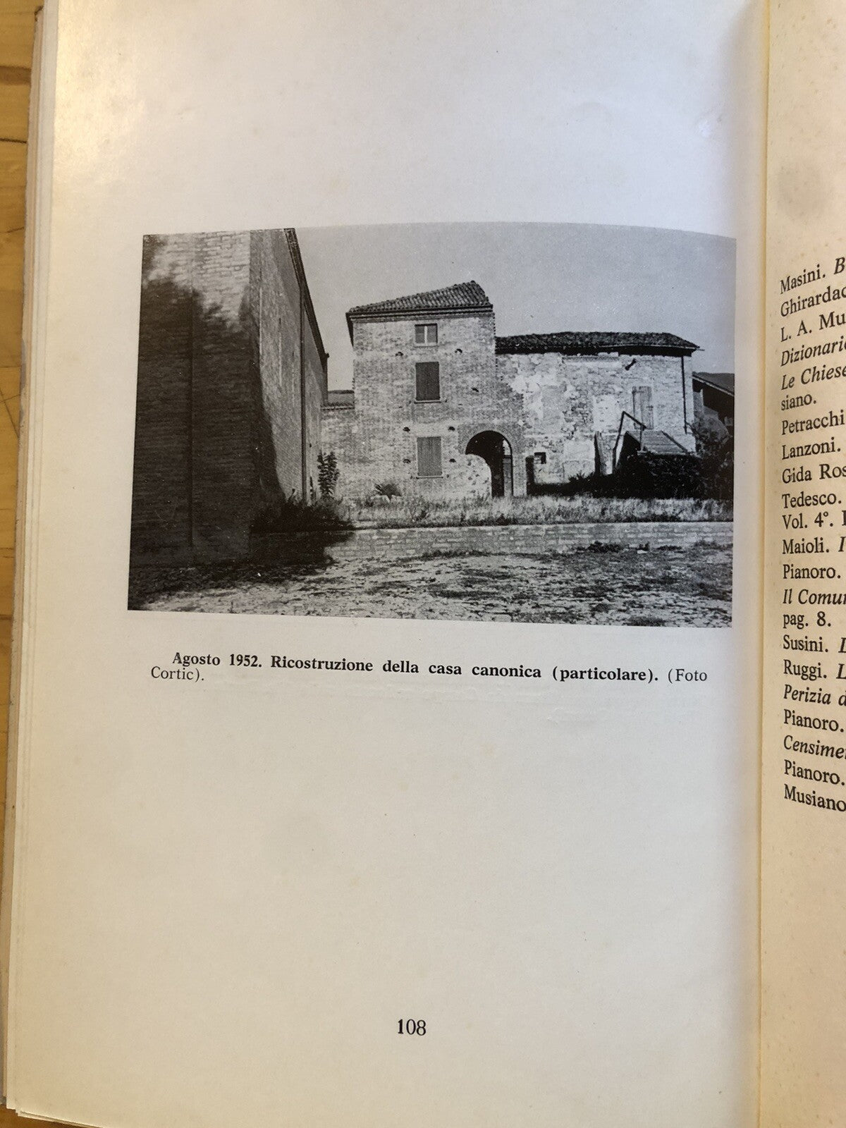 Musiano e Pianoro, Guidi Don Cesare. Rievocazioni antiche e cronache recenti