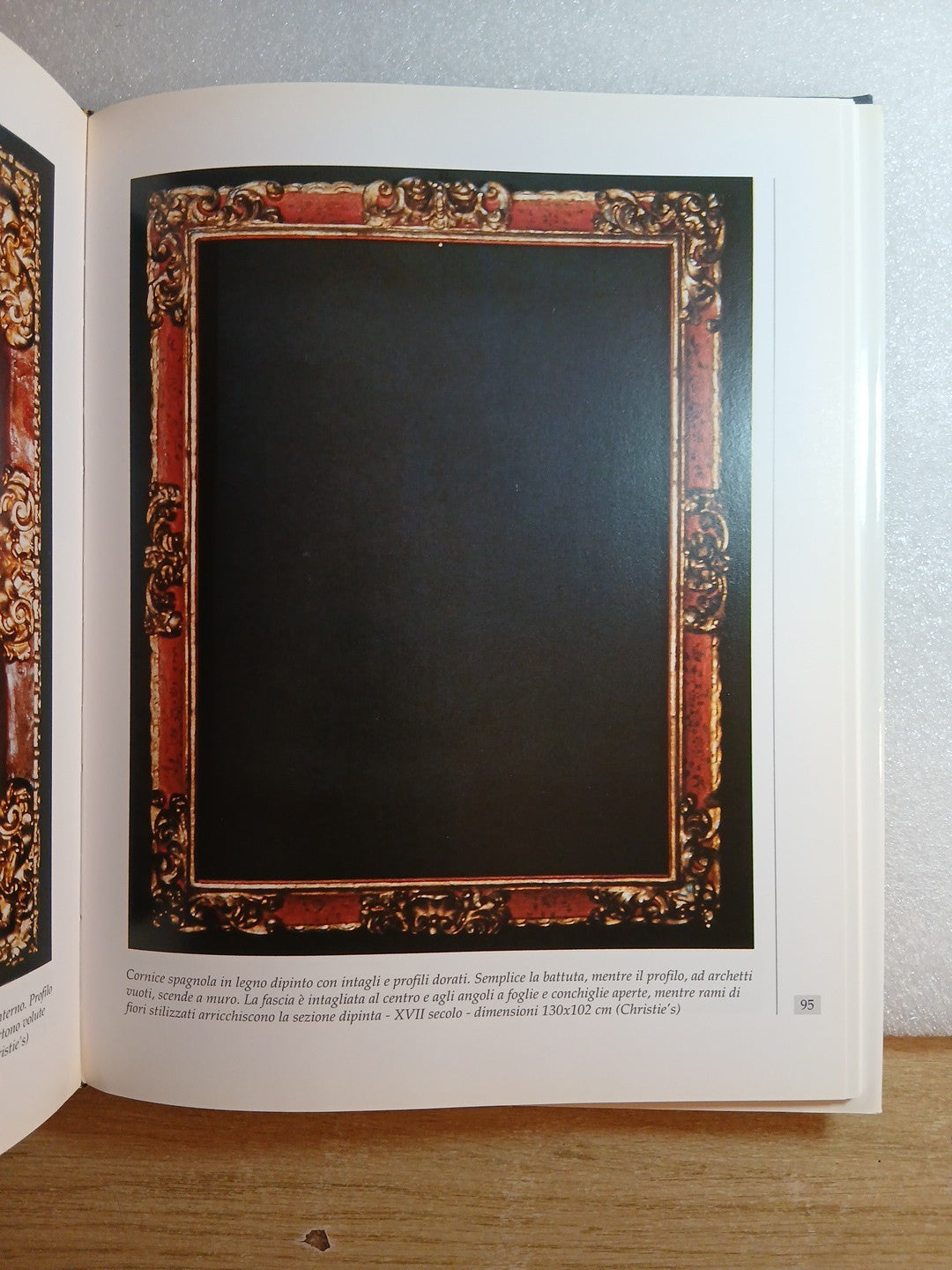 Guida all'antiquariato, Le Cornici, De Vecchi editore 1994