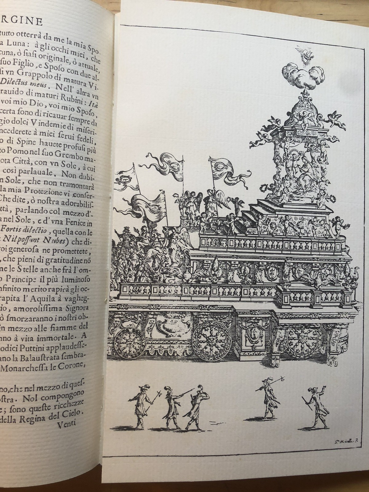 Maria Vergine Coronata fatta in Reggio Francesco d'Este, Arnaldo Forni ristampa