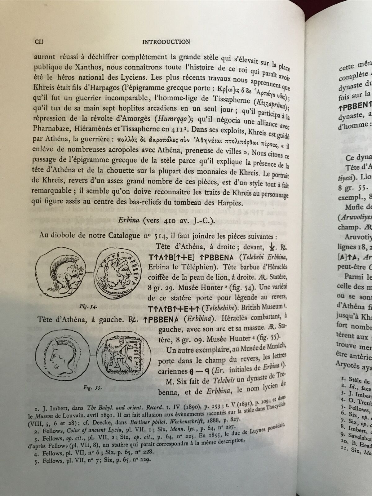 LES PERSES ACHÉMÉNIDES. E. Babelon. Catalogue des Monnaies Grecques. A. Forni