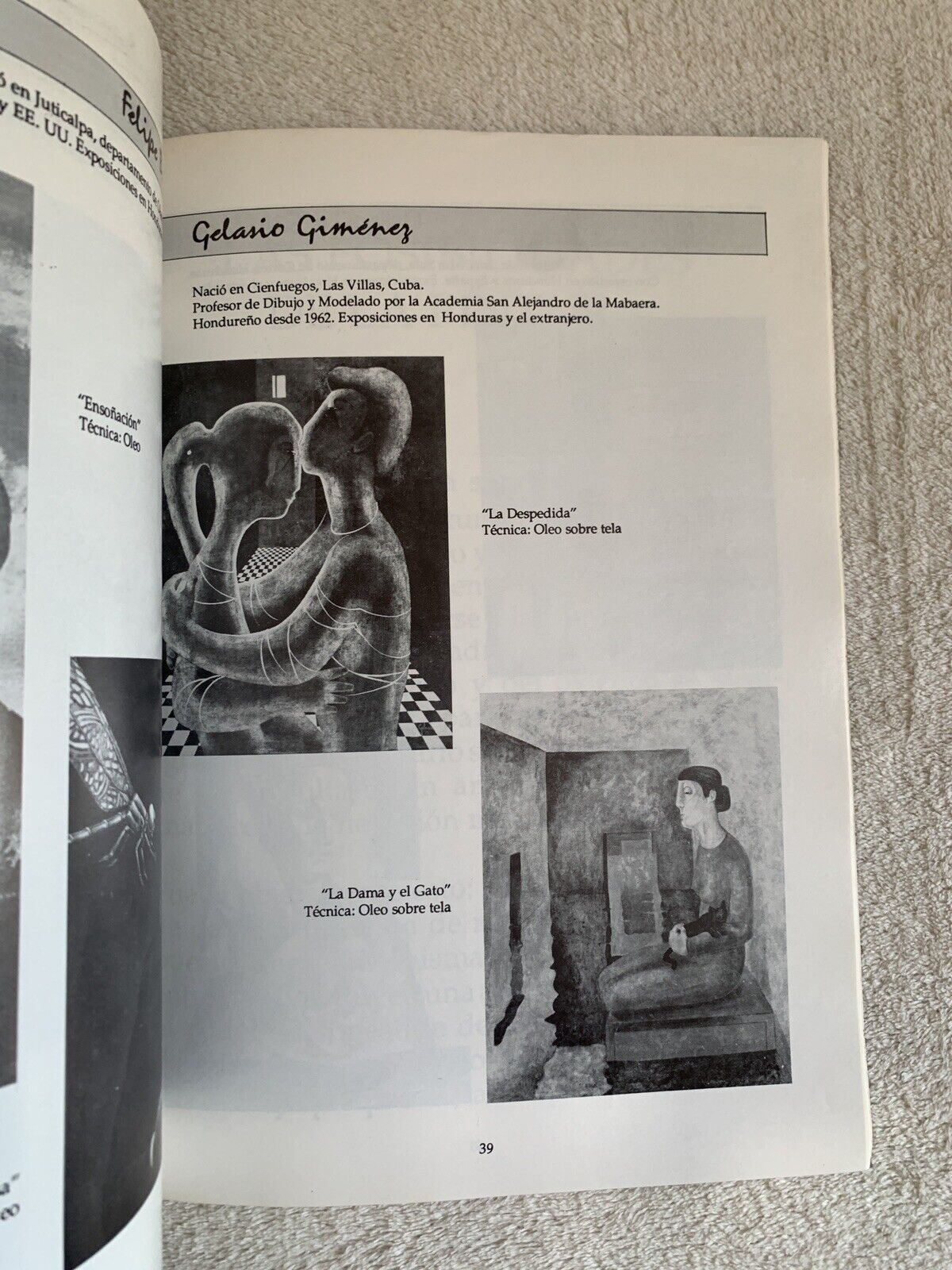 Antologia de las artes plasticas de Honduras, Arturo Lopez Rodegno 1990