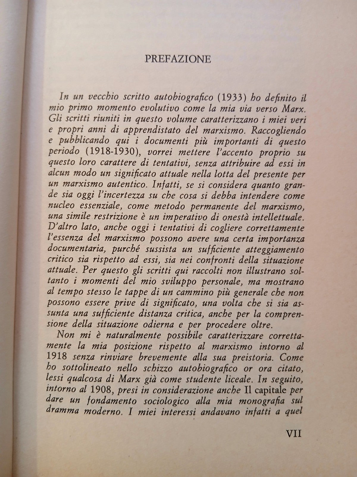 Storia e coscienza di classe - Gyorgy Lukàcs - Sugarco edizioni 1978