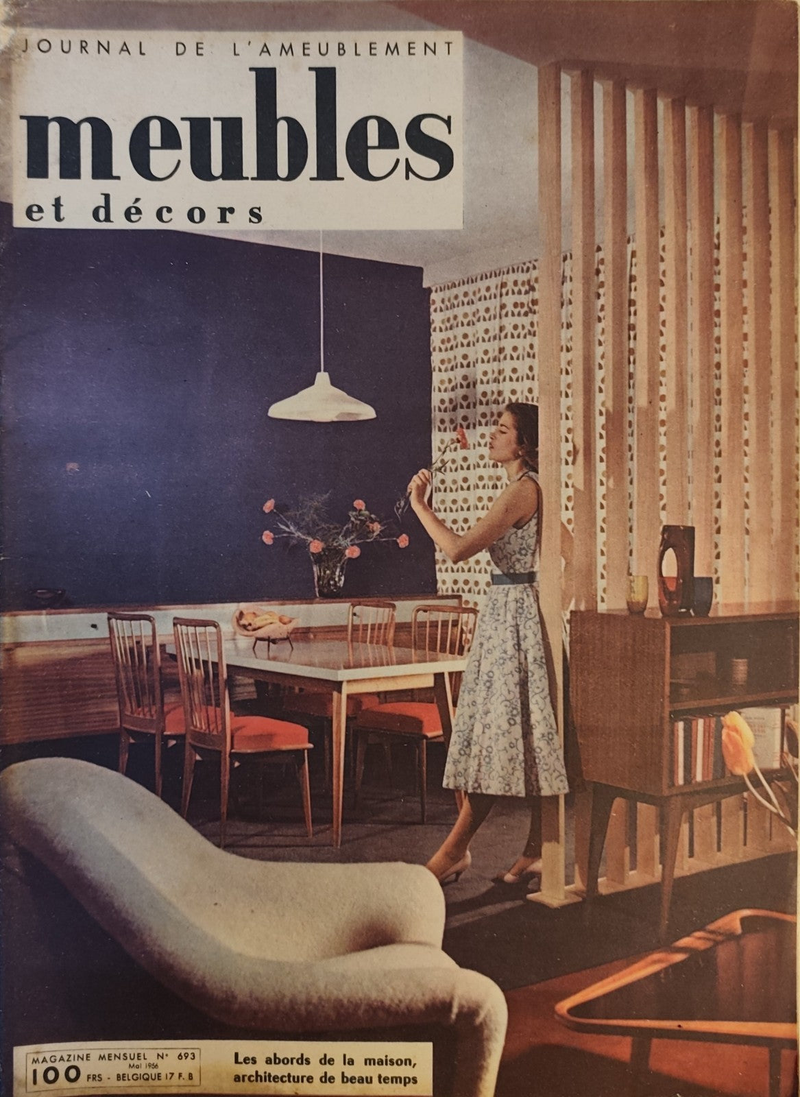 Meubles et decors Journal de L'ameublement 1956 n. 693 Les Abords de la maison 