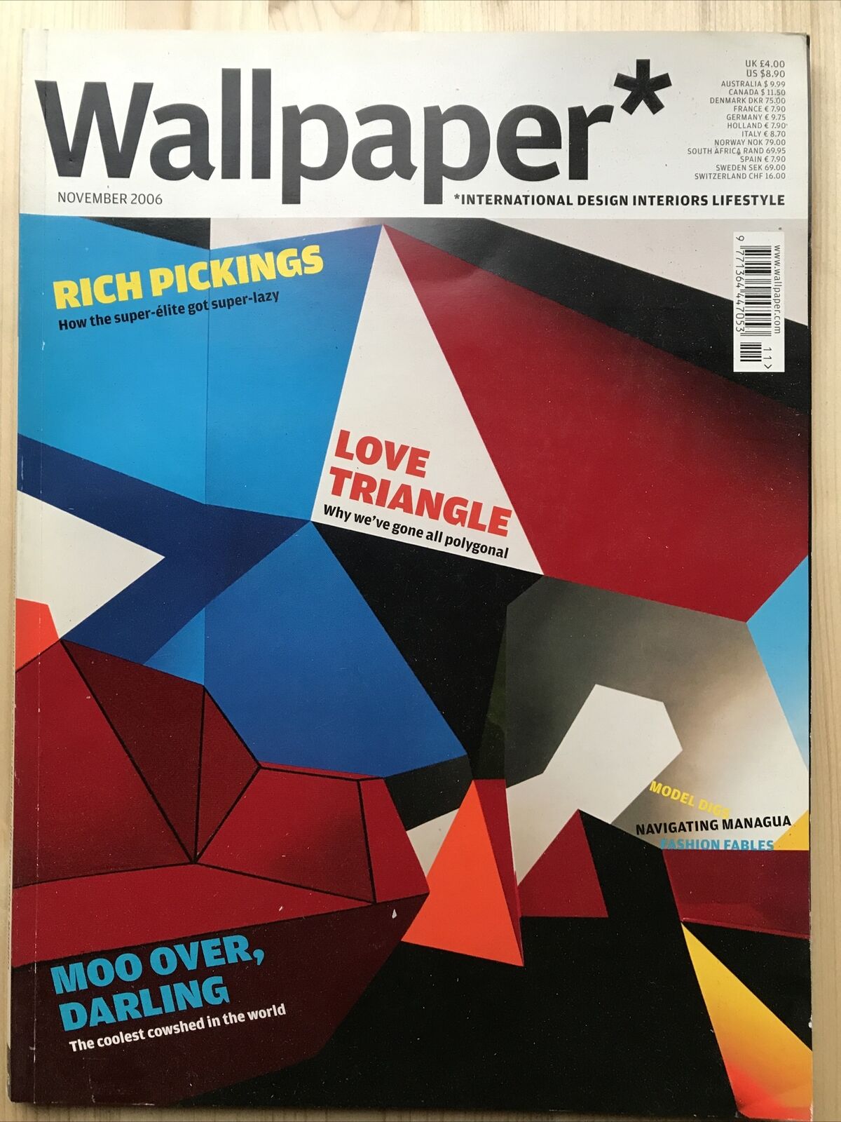 wallpaper magazine issue 93 november 2006 #