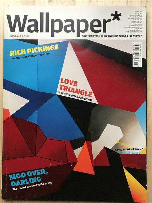 wallpaper magazine issue 93 november 2006 #