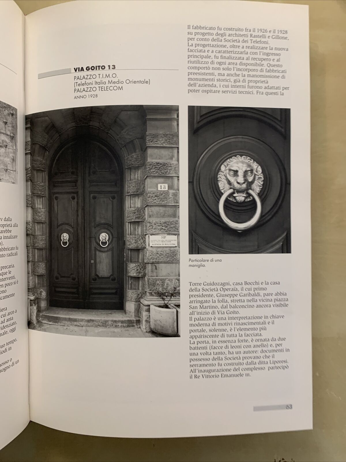 PORTE E PORTALI - GIANFRANCO PONDRELLI, storie poco note di Bologna raccolte #