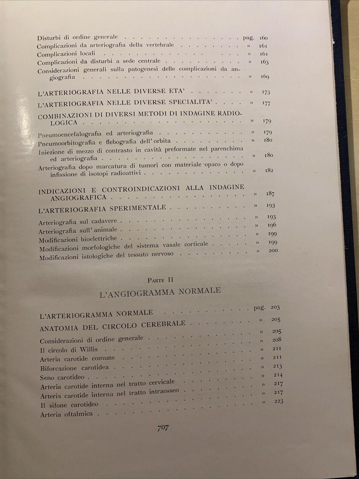 ANGIOGRAFIA CEREBRALE - MARIO MILLETTI, VOLUME PRIMO. LUIGI PARMA 1959
