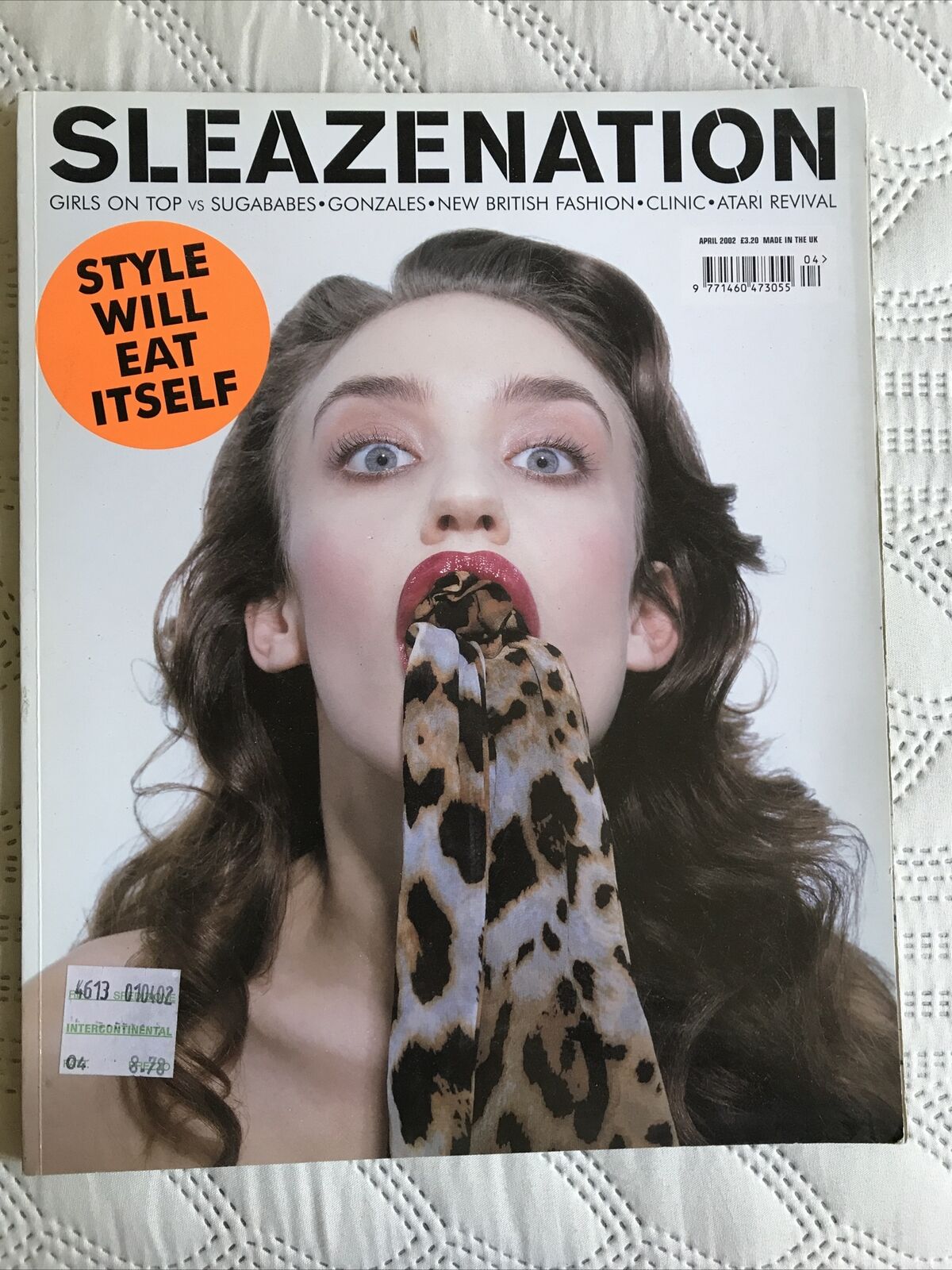 SLEAZENATION magazine. April 2002 volume 4 issue 14