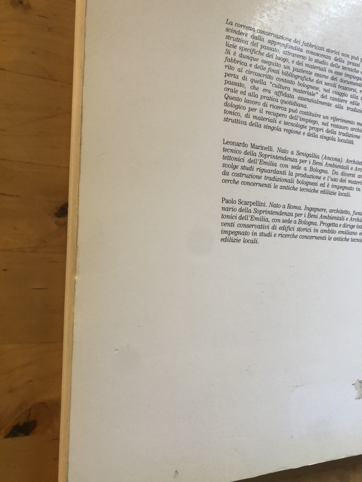 L'arte muraria  in Bologna nell'età Pontificia. Leonardo Marinelli, Scarpellini