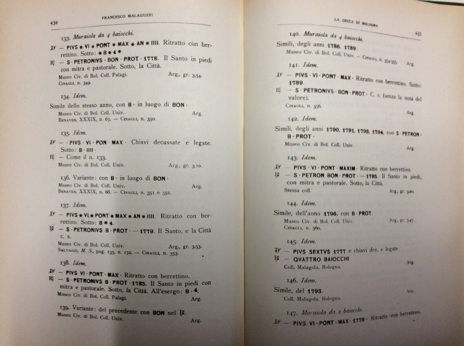 MALAGUZZI VALERI, LA ZECCA DI BOLOGNA, FORNI EDITORE RISTAMPA
