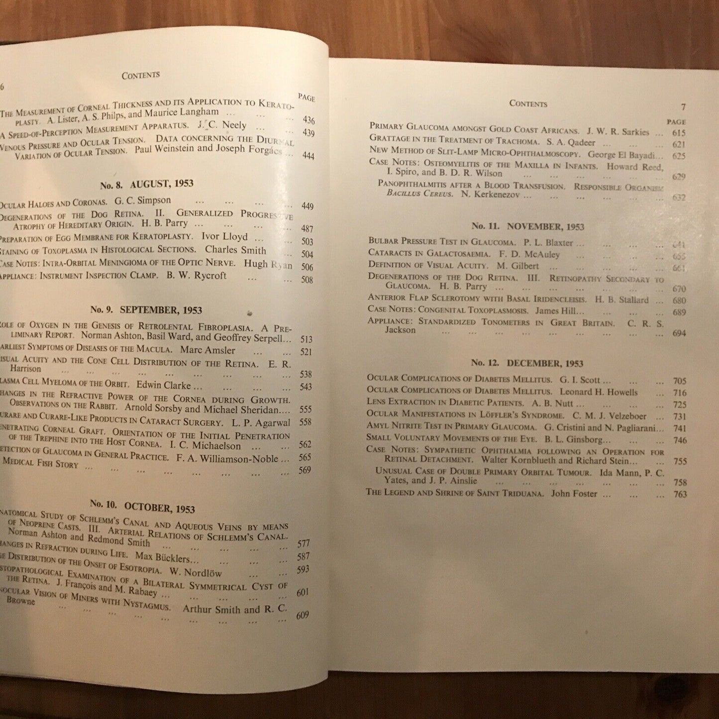 BRITISH JOURNAL OF OPHTHALMOLOGY oftalmologia, vol. XXXVII 1953 - S. Duke-Elder