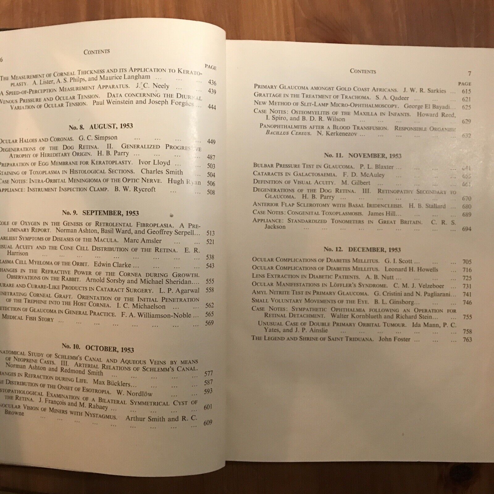 BRITISH JOURNAL OF OPHTHALMOLOGY oftalmologia, vol. XXXVII 1953 - S. Duke-Elder