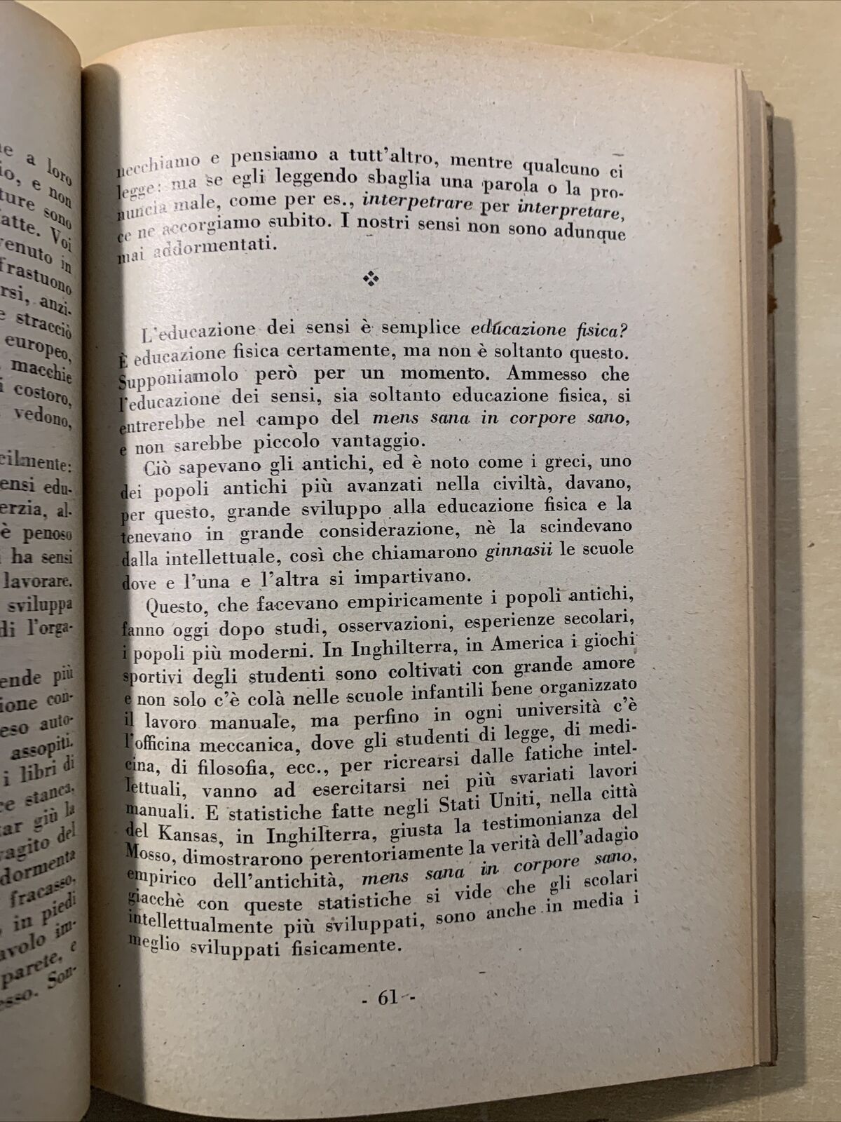 CONFERENZE - Giuseppe Ovio. Roma 1947 #