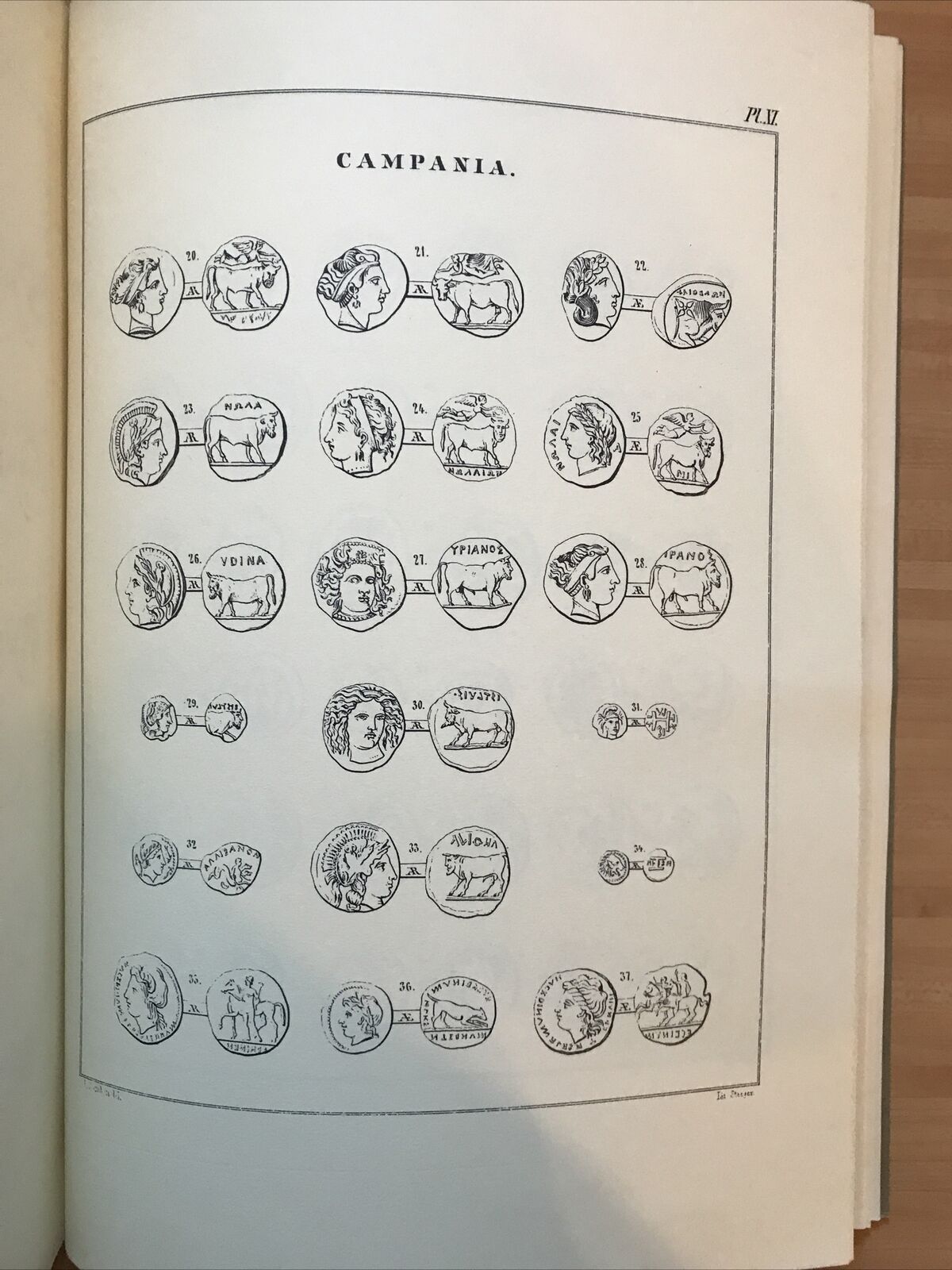 Recherches sur les monnaies de la presqu'ile Italique, L. Sambon. A. Forni #
