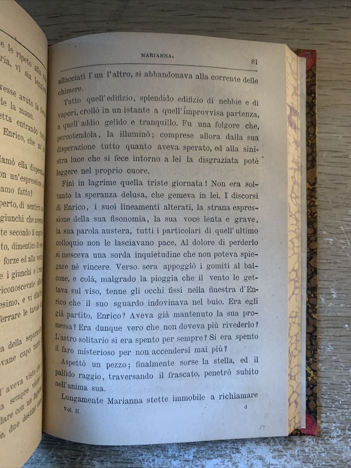 Sandeau Giulio - Marianna 1875 tipografia edit. Lombarda. 2 voll. rilegati in 1