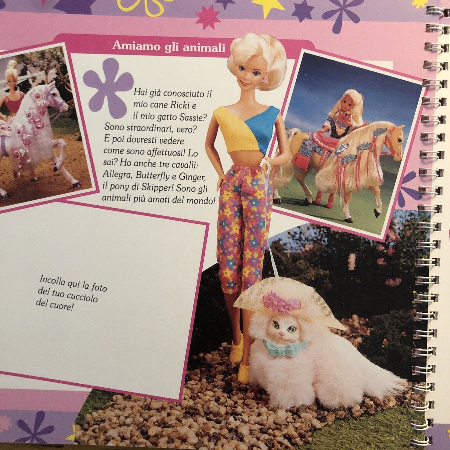 BARBIE - attimi indimenticabili, L'album portafoto di Barbie 1994 Mattel, Panini