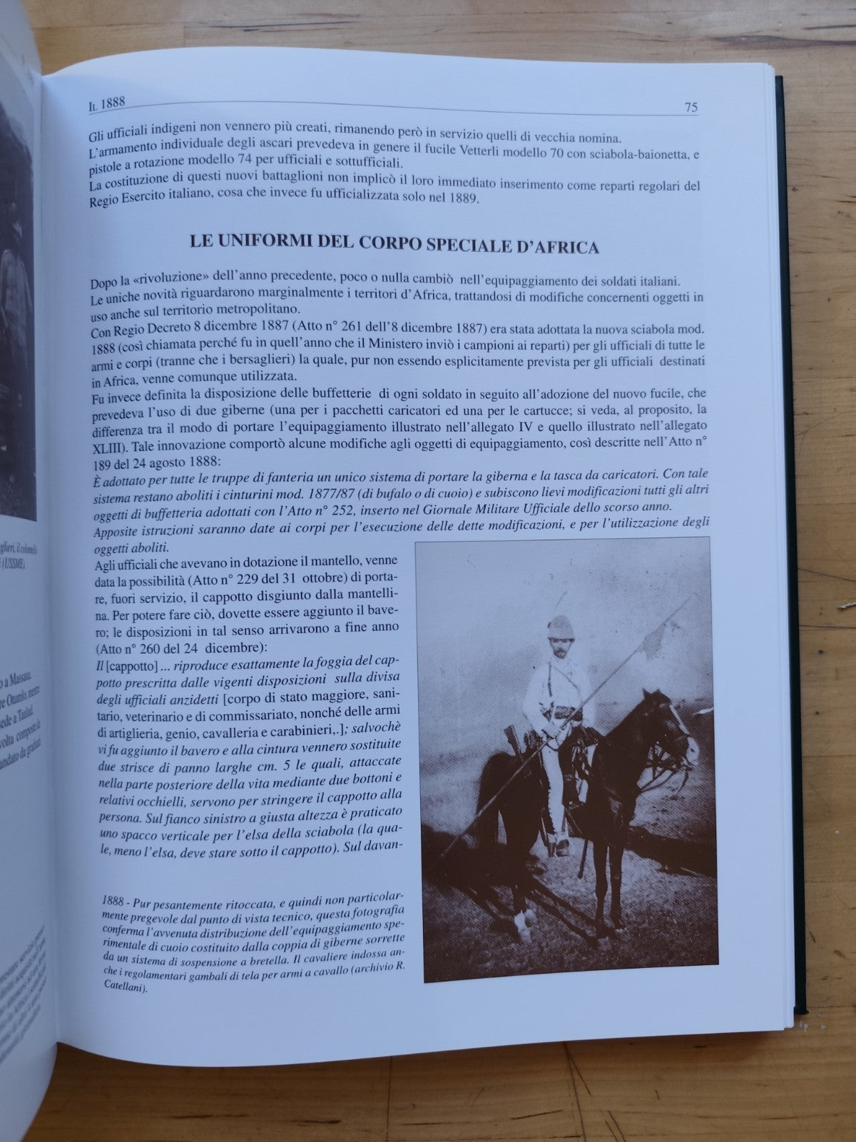 Soldati d'Africa colonialismo italiano truppe d'africa R. Catellani, Stella v. 1