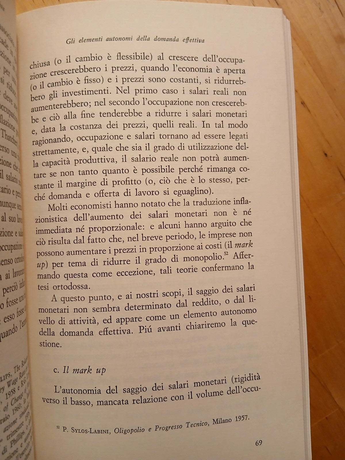 L'economia della domanda effettiva - Paolo Leon - Feltrinelli 1981