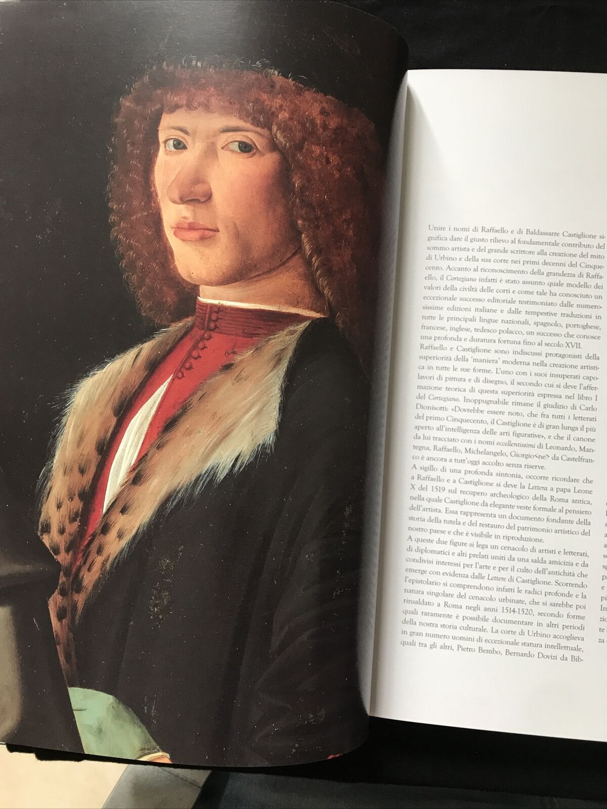 BALDASSARRE CASTIGLIONE E RAFFAELLO volti e momenti della vita di corte. Sgarbi