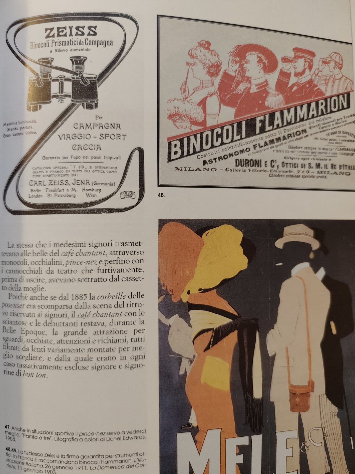 Occhiali & occhiali, storie di Moda. Giuseppe Pellissetti. Zanfi ed. 1990