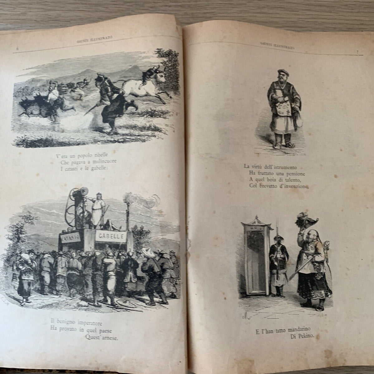 POESIE DI GIUSEPPE GIUSTI, illustrate da Adolfo Matarelli. Aliprandi editore #