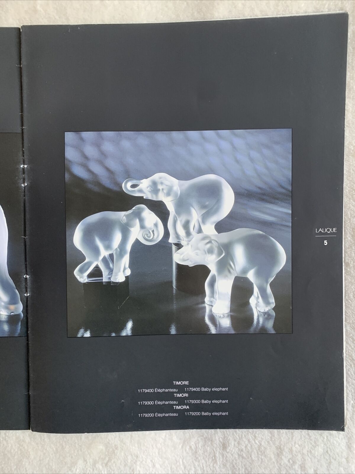 LALIQUE collection 1995 #