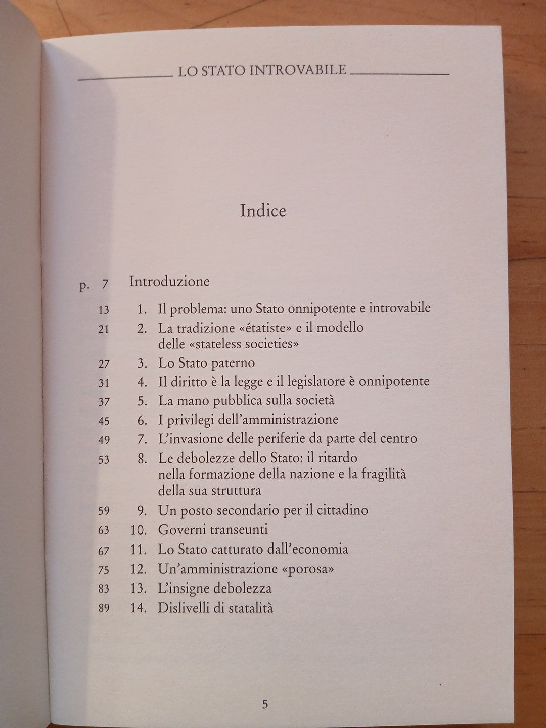 Lo Stato introvabile - Sabino Cassese -  Donzelli Saggine 1998