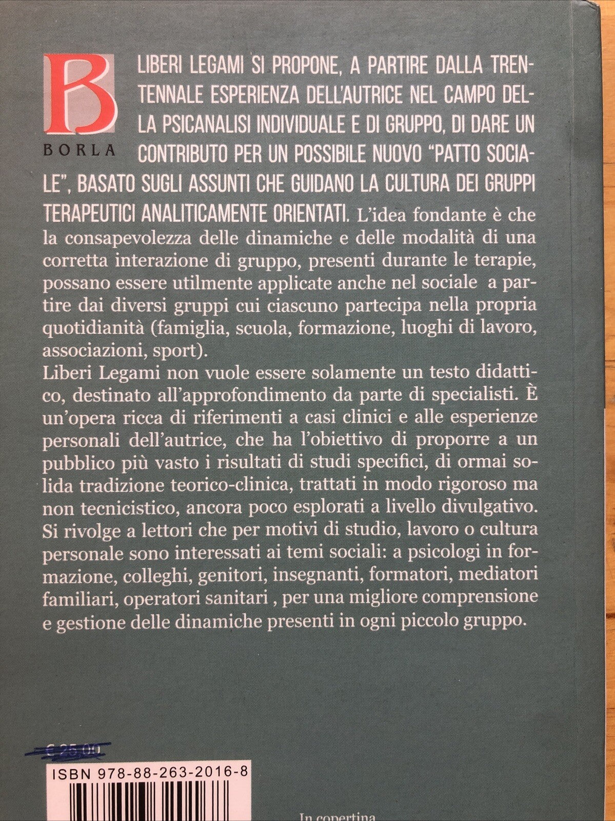 Liberi legami, Silvia Corbella. Un contributo psicoanalitico per un nuovo patto